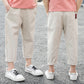 Summer Cotton And Linen Trousers Children's Casual Pants